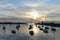 Peaceful harbor at Howth