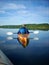 Peaceful kayak