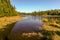 Peaceful lake in Frontenac Park