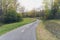 Peaceful paved walking and biking trail through Elm Creek Park Reserve in Maple Grove Minnesota