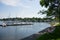 A peaceful place to relax and read at Mamaroneck Harbor Island Park