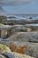 Peaceful seaside. A seaside scene in the Western Province, South Africa.