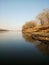 peaceful setting by river