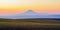 A Peaceful Sunset Over Ripening Wheat Fields