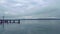 Peaceful view of Lake Washington boat docks