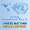 Peacekeepers international day 2