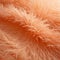 Peach fuzz color abstract furry texture