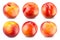 Peach isolated Clipping Path