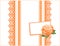 Peach Lace Gift Box, Rose and Gift Card