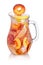 Peach lemonade pitcher