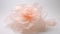 Peach Silk Flower: Layered Translucency And Meticulous Technique