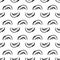 Peach slice pattern seamless vector