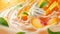 Peaches and mango splashing into milk, yogurt, and sour cream, a fruity spectacle, Ai Generated