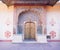 Peacock Gate in Jaipur City Palace, Rajasthan, India.