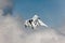 Peak of Kawagarbo or Kawa Karpo emerge from the clouds