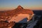 Peak of Mt Oldenhorn at sunset