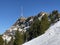 Peak Rigi Kulm near Lake Lucerne Lake of the Four Forested Settlements or VierwaldstÃ¤ttersee and Lake Zug Zugersee