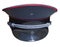 Peaked costume police or military officer hat