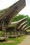 Peaked Roof of Tana Toraja Boat House