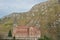 Peaks of europe mountain landscape at Covadonga Cathedral