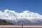 The peaks of Huascaran snow-capped mountain (6768 masl) belonging to the Cordilliera Blanca, located in Yungay