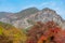 Peaks of Juwangsan national park in Republic of Korea