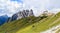 Peaks of Monte Rudo, Croda dei Rondoi, Torre dei Scarper, Tre Cime di Lavaredo, Alps, Italy