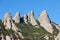 Peaks of the Montserrat Mountains