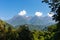 The peaks of Rwenzori Mountains