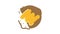 Peanut Butter Food color icon animation