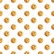 Peanut cookies pattern seamless vector