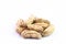 Peanut, dried groundnuts, monkey nut on white background