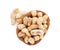 Peanut nuts in bowl
