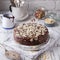 Peanuts caramel cheesecake, snikers dessert homemade recipe cake