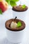 Pear Chocolate muffins