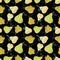 Pear collage pattern