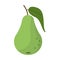 Pear fruit nutrition icon