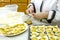 Pear and Gorgonzola Cheese Puff Pastries