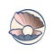 Pearl Shell logo / icon design.