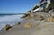 Pearl Street Beach along the Southern California coastline in South Laguna Beach.