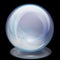 Pearl-Transparent Glass Sphere