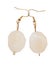 Pearlescent earrings moonstone