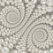 Pearls and diamonds jewels abstract spiral background pattern fractal. Pearls background, repetitive pattern. Abstract pearl backg