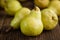 Pears (selective focus)