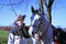 Peasants\' revolt a.d. 1573., reenactment of the final battle, 23, Stubica, Croatia, 2016.