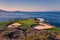 Pebble Beach golf course, Monterey, California, USA