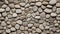 Pebble Elegance: Cobblestone Limestone Symphony. AI generate