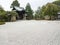 Pebble garden at Ryozen Kannon memorial