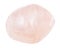 Pebble of morganite pink beryl, vorobyevite gem