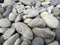 Pebble stone background,outdoor natural river white grey rock pebble,abstract dry garden round stones texture,Material for constru